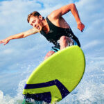 Surfing Is Thrilling Water Sport Involving Riding