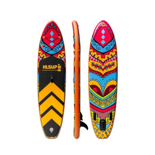 SUP gonfiabile all round con grafica colorata e accessori inclusi