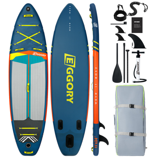 SUP gonfiabile all round largo, stabile e facile da usare