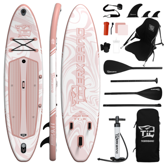 SUP gonfiabile 2 in 1 con sedile kayak incluso