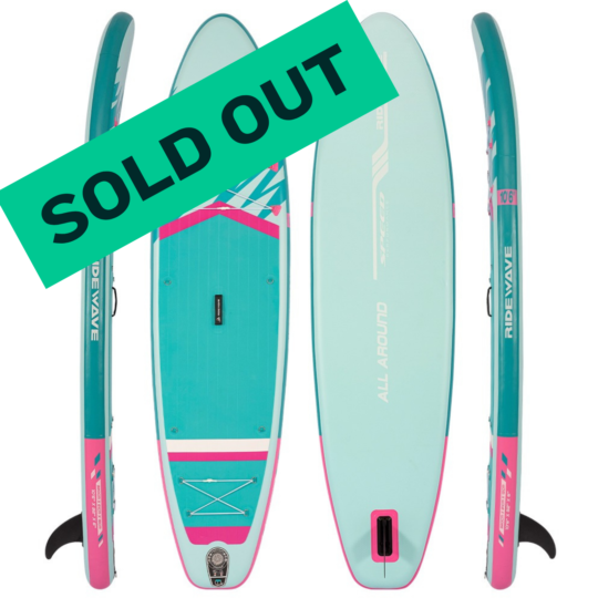 SUP Gonfiabile RIDEWAVE All-Around 10'6" x 32" x 6" AZZURRO | Set Completo + Opzione Kayak