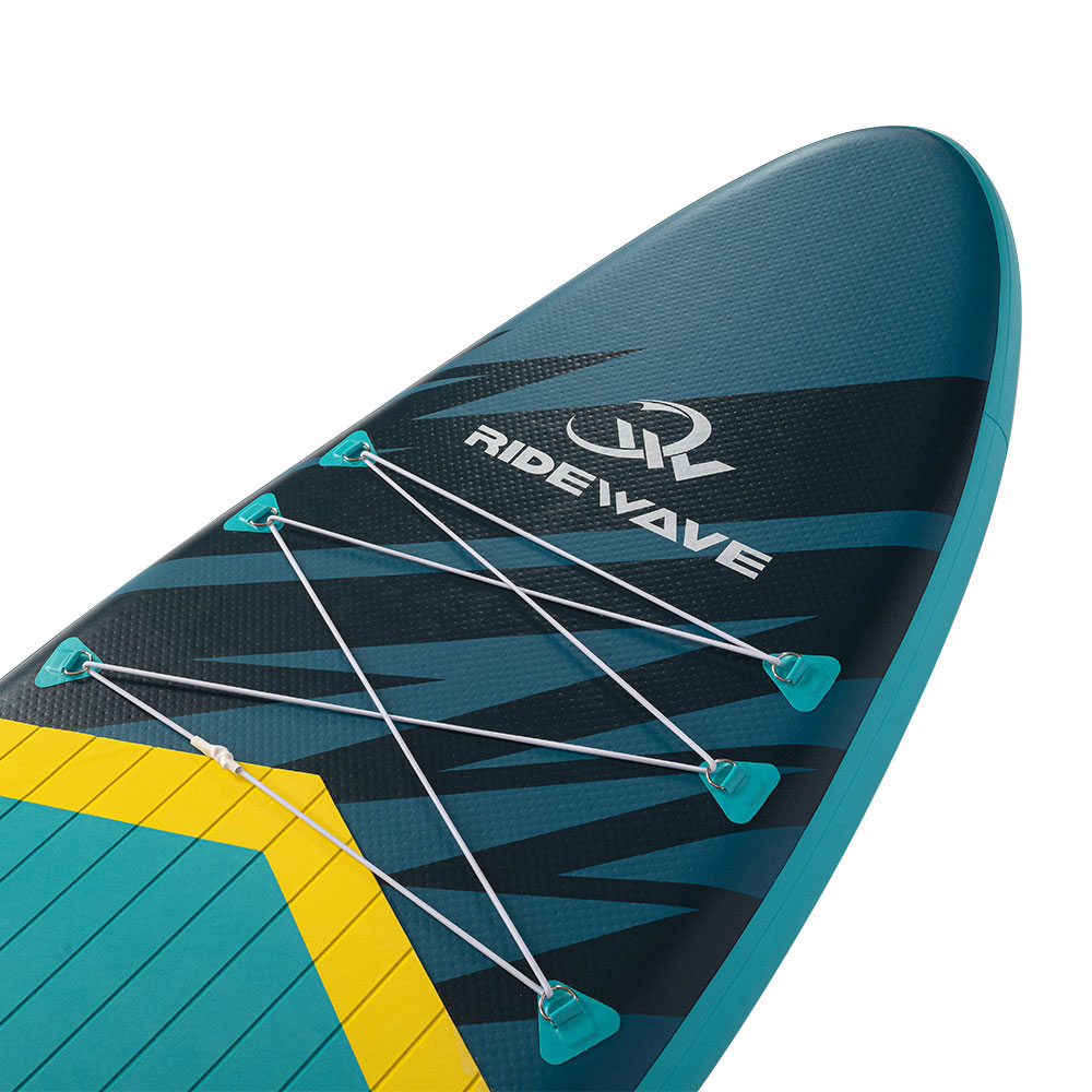 SUP Gonfiabile 10'6 Blu Petrolio Ridewave All-Around - 320 x 81 x 15 cm | Supmercato - immagine 5