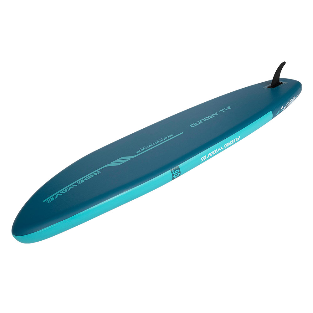 SUP Gonfiabile 10'6 Blu Petrolio Ridewave All-Around - 320 x 81 x 15 cm | Supmercato - immagine 10