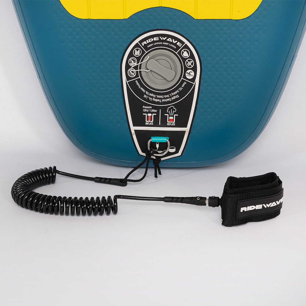 SUP Gonfiabile 10'6 Blu Petrolio Ridewave All-Around - 320 x 81 x 15 cm | Supmercato - immagine 13