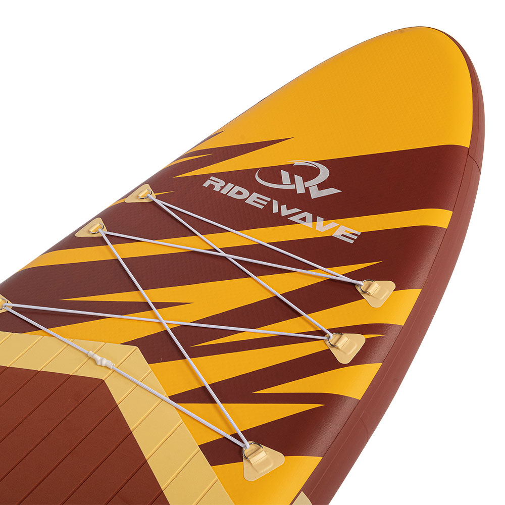 SUP Gonfiabile 10'6 Giallo California Ridewave All-Around - 320 x 81 x 15 cm | Supmercato - immagine 6